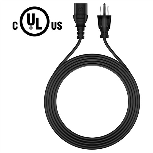 6ft prong power cord - ul, 3-prong